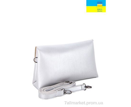 Жіноча сумка N60711 silver 17*27*7 см, "WeLassie" недорого оптом від прямого постачальника, зображення 2