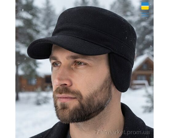 Фотография Шапка мужская Зима 1135 mix (5 шт. р.сетка 56-60) "Mabi" недорого оптом от прямого поставщика, изображение 2