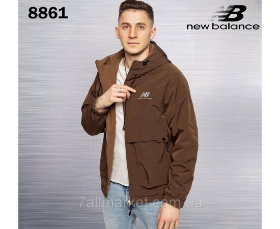 Фотография Куртка мужская демисезонная двухсторонняя New Balance размеры  L-4XL (2цв) "REMAIN" недорого от прямого поставщика, изображение 3