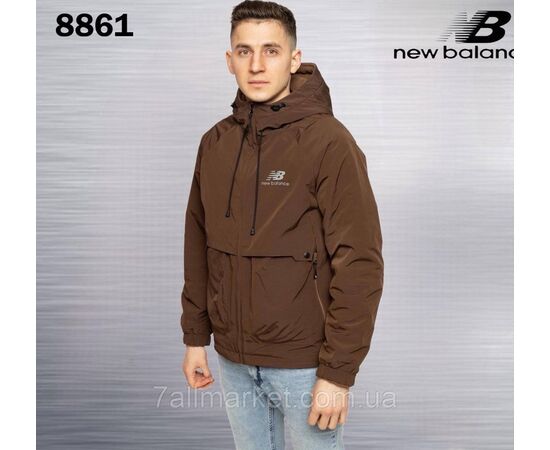 Фотография Куртка мужская демисезонная двухсторонняя New Balance размеры  L-4XL (2цв) "REMAIN" недорого от прямого поставщика, изображение 4