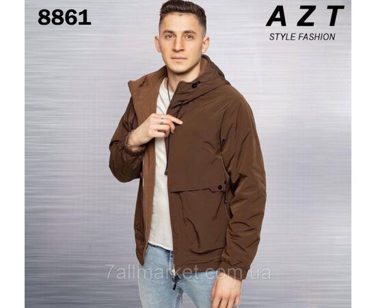 Фотография Куртка мужская демисезонная двухсторонняя AZT размеры  L-4XL (2цв) "REMAIN" недорого от прямого поставщика, изображение 3