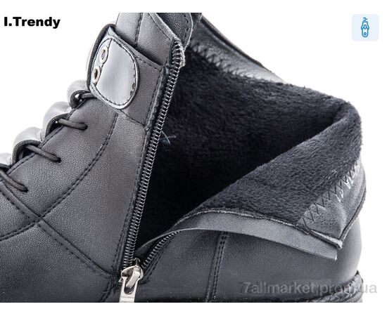 Черевики жіночі стильні Весна/осінь BK292-1A (6 пар р.41-43) "Trendy" недорого оптом від прямого постачальника, зображення 2