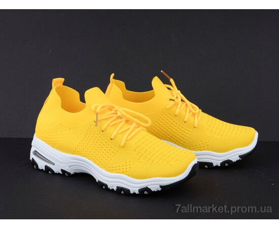 Фотография Кроссовки женские модные Лето 45-73 yellow (8 пар р.36-41) "Violeta" недорого оптом от прямого поставщика, изображение 2