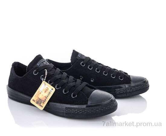 Кеди дитячі легкі Весна/осінь Y130(A1) all black (8 пар р.36-41) "Violeta" недорого оптом від прямого постачальника, зображення 2