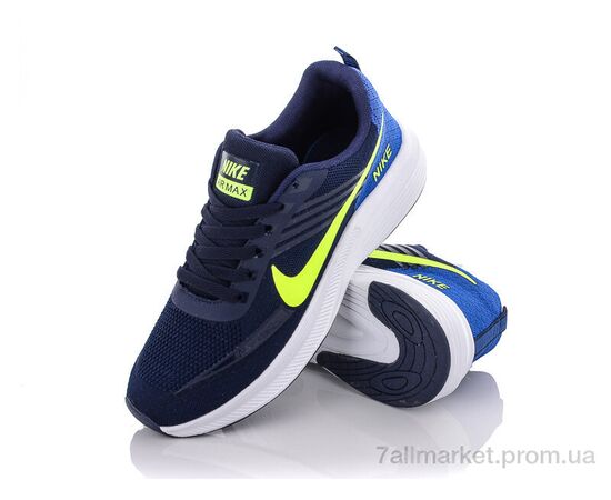 Фотография Кроссовки мужские модные Весна/осень MB04(H100) navy-green (8 пар р.40-44) "Violeta" недорого оптом от прямого поставщика, изображение 2