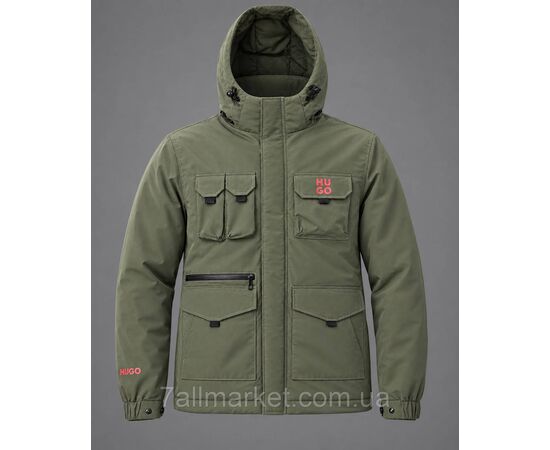 Фотография Куртка мужская зимняя плащевка  размеры L-4XL (4цв)"MACCALI" недорого от прямого поставщика, изображение 3