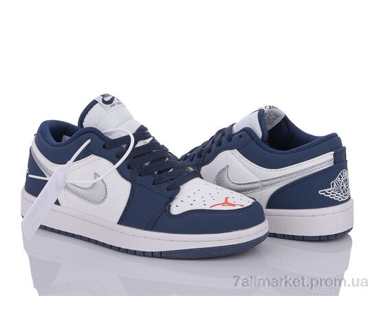 Кросівки жіночі модні Весна/осінь L2207-1 navy-white (8 пар р.36-41) "Violeta" недорого оптом від прямого постачальника, зображення 2