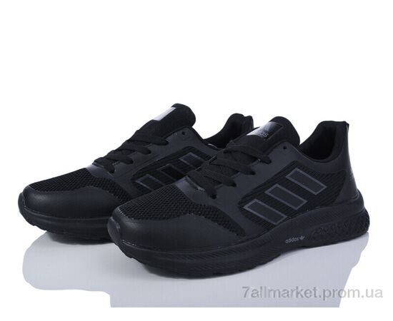 Фотография Кроссовки мужские модные Весна/осень HD8(2356-2) black (8 пар р.40-45) "Violeta" недорого оптом от прямого поставщика, изображение 2
