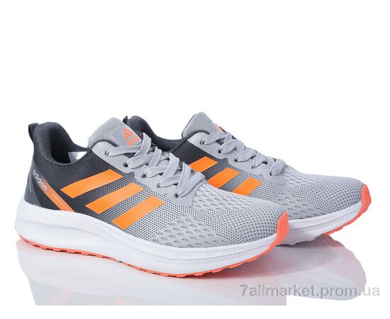 Фотография Кроссовки женские модные Весна/осень HD32(173-6) grey-orange (8 пар р.36-41) "Violeta" недорого оптом от прямого поставщика, изображение 2