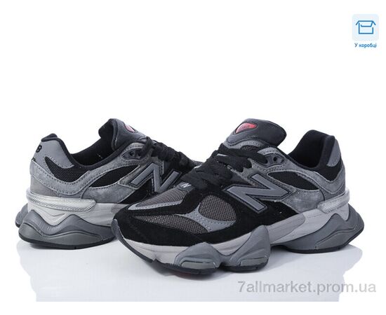 Фотография Кроссовки женские модные Весна/осень HD1(9060-1) black-grey (8 пар р.36-41) "Violeta" недорого оптом от прямого поставщика, изображение 2