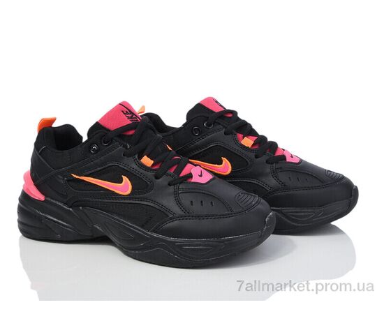 Фотография Кроссовки женские модные Весна/осень HD62-B1897-13 black-pink (8 пар р.36-41) "Violeta" недорого оптом от прямого поставщика, изображение 2