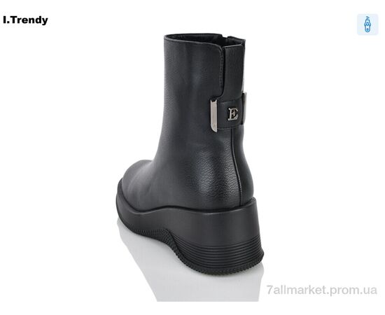 Черевики жіночі стильні Зима BT1522-1 (6 пар р.36-41) "Trendy" недорого оптом від прямого постачальника, зображення 2