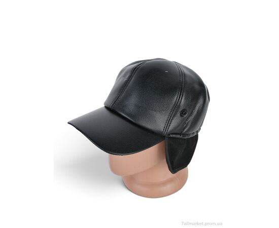 Кепка для чоловіків Зима G13-7 black (5 шт. р.сітка54-58) "Red Hat" недорого оптом від прямого постачальника, зображення 2