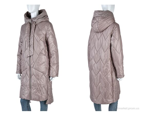Куртка жіноча Весна/осінь 3056 beige (2 шт. р.сіткаL-XL) "Red Hat" недорого оптом від прямого постачальника, зображення 3