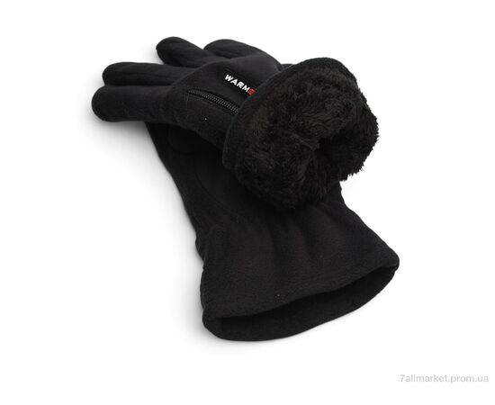 Чоловічі рукавиці Зима A59 black (12 шт. р.сіткаOne size) "TUZZI" недорого оптом від прямого постачальника, зображення 2