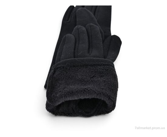 Рукавички жіночі Зима 3606-1 black (12 шт. р.сітка6,5-8,5) "KUINH" недорого оптом від прямого постачальника, зображення 2