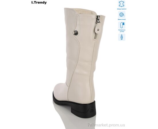 Фотография Сапоги женские удобные зима DH3902-9 (6 пар р.36-41) "Trendy" недорого оптом от прямого поставщика, изображение 2