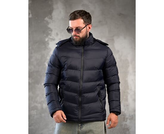 Куртка чоловіча Зима BL25-JK3109 navy (5 шт. р.сіткаM-3XL) "3033" недорого оптом від прямого постачальника, зображення 2