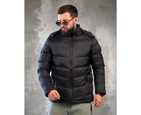 Фотография Куртка мужская Зима BL25-JK3109 black (5 шт. р.сетка M-3XL) "3033" недорого оптом от прямого поставщика, изображение 2