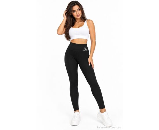 Фотография Лосинсы женские Зима 2919 чорний (3 шт. р.сетка L-2XL) "Sport style" недорого оптом от прямого поставщика, изображение 2