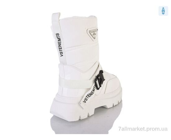 Фотография Дутики женские утепленные зима 20-1016-2 white (8 пар р.36-41) "DINO ALBAT" недорого оптом от прямого поставщика, изображение 2