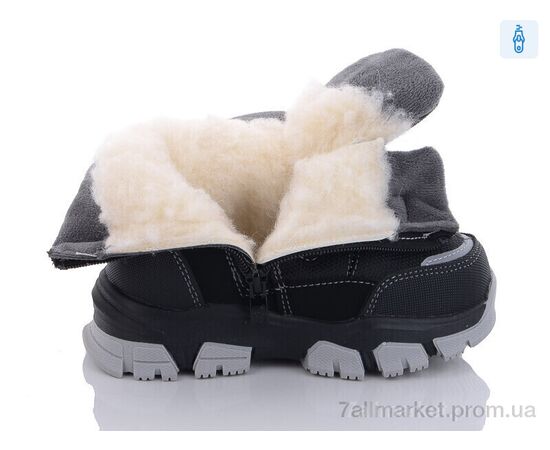 Черевики дитячі зручні Зима T6926-1 (8 пар р.27-32) "Ok Shoes" недорого оптом від прямого постачальника, зображення 2