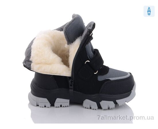 Черевики дитячі зручні Зима T6925-3 (8 пар р.27-32) "Ok Shoes" недорого оптом від прямого постачальника, зображення 2