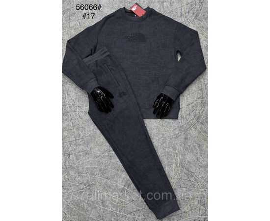 Фотография Спортивный костюм мужской на велюре размеры L-4XL(4цв)"PROSTOMEN" недорого от прямого поставщика, изображение 2