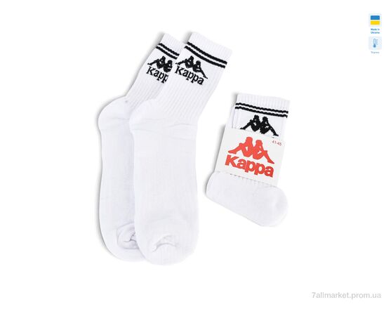 Шкарпетки для чоловіків Зима XL661 (000111) white (12 шт. р.сітка41-45) "Obuvok" недорого оптом від прямого постачальника, зображення 2