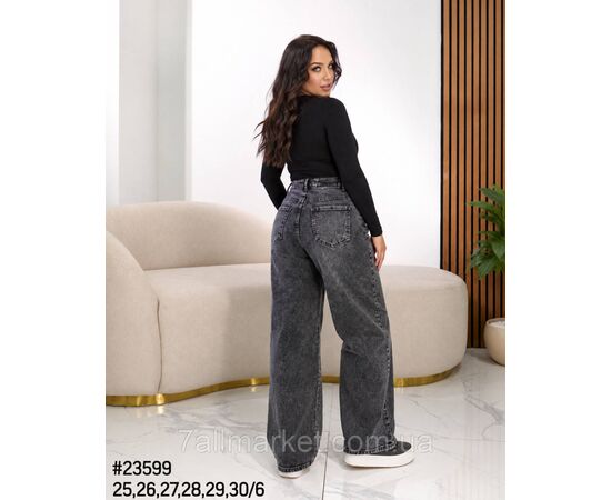Фотография Джинси Wide-Leg Jeans ( палаццо) размерный ряд 25-30 "PARTNERS" недорого от прямого поставщика, изображение 2