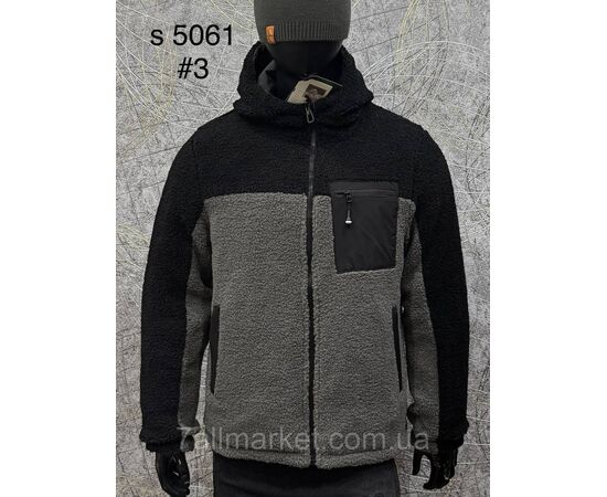 Фотография Куртка мужская зимняя двухсторонняя размеры L-4XL (3цв)"PROSTOMEN" недорого от прямого поставщика, изображение 4