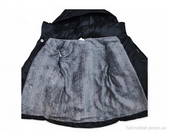 Куртка дитяча Зима 2501 чорний (3 шт. р.сіткаM-2XL) "Kids-modnik" недорого оптом від прямого постачальника, зображення 3