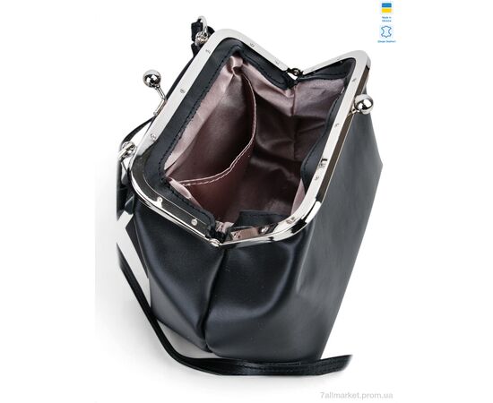 Жіноча сумка K75804 чорний 14*18*12 см, "WeLassie" недорого оптом від прямого постачальника, зображення 2