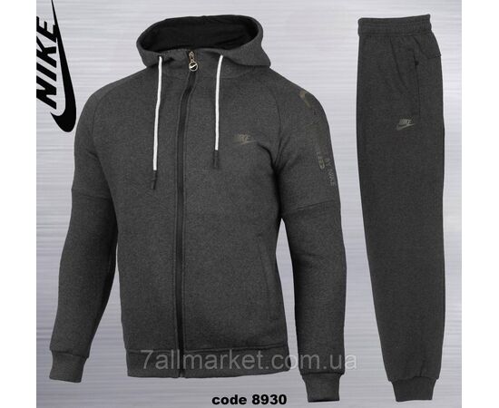 Фотография Спортивный мужской костюм на флисе NIKE размеры S-2XL (4цв) "REMAIN" недорого от прямого поставщика, изображение 3