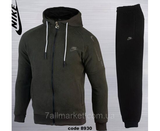 Фотография Спортивный мужской костюм на флисе NIKE размеры S-2XL (4цв) "REMAIN" недорого от прямого поставщика, изображение 2