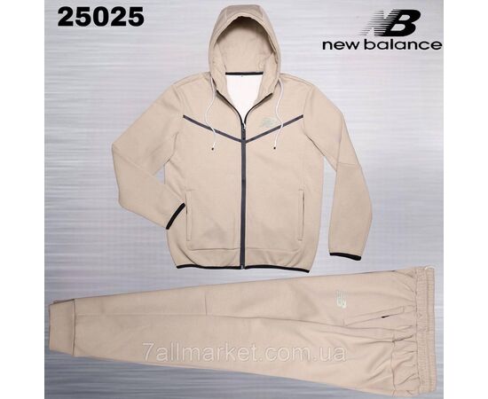 Фотография Спортивный мужской костюм на флис велюре New Balance размеры  M-3XL (5цв)  "REMAIN" купить недорого от прямого поставщика, изображение 2