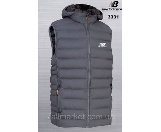 Фотография Жилетка демисезонная мужская стеганная New Balance размеры 46-54 (2цв) "REMAIN" купить недорого от прямого поставщика, изображение 2