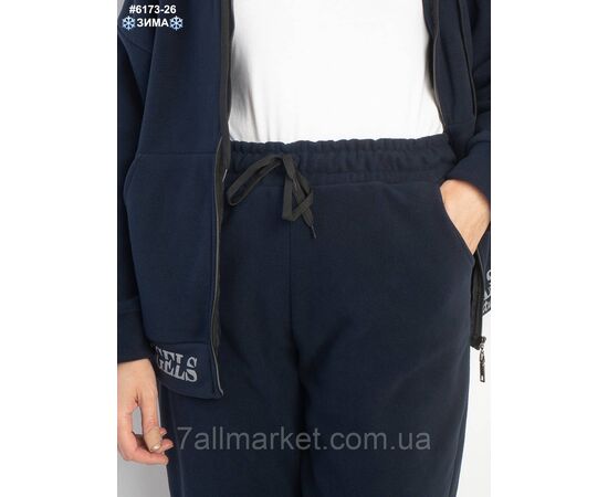 Спортивний костюм жіночий polar фліс 50(L),52(XL),54(2XL),56(3XL) (4кв) "NOWEMBER", зображення 4