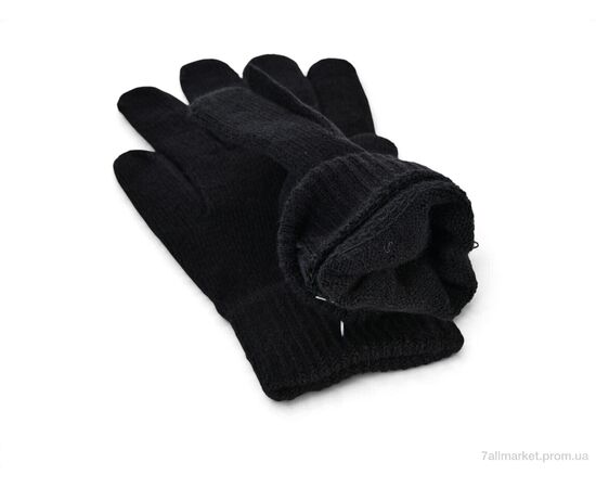 Рукавички жіночі Зима 7001 black (12 шт. р.сіткаOne size) "CAP" недорого оптом від прямого постачальника, зображення 2