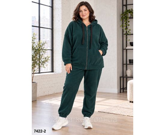 Фотография Спортивний костюм жіночий polar фліс 52(XL),54(2XL),56(3XL),58(4XL) (6цв) "NOWEMBER", изображение 6