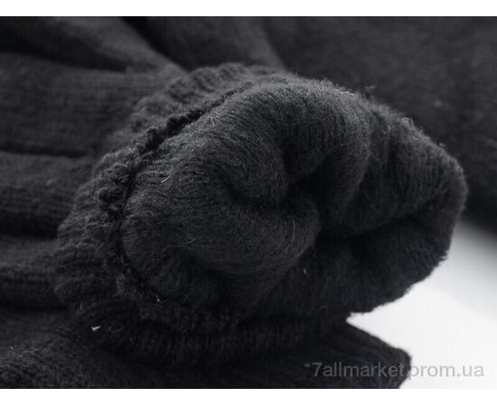 Фотография Перчатки мужские Зима A1 black двойные мужские (12 шт. р.сетка One size) "TUZZI" недорого оптом от прямого поставщика, изображение 2