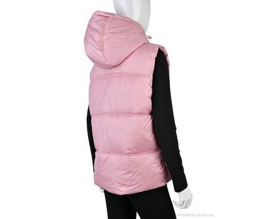 Фотография Жилетка женская Весна/осень 4603-28238 pink (5 шт. р.сетка S-2XL) "Мир" недорого оптом от прямого поставщика, изображение 2