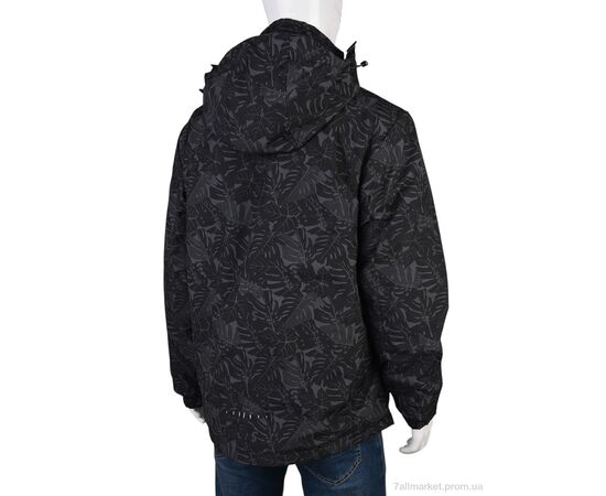 Фотография Куртка мужская Весна/осень 4622-1 black (5 шт. р.сетка L-4XL) "Мир" недорого оптом от прямого поставщика, изображение 2