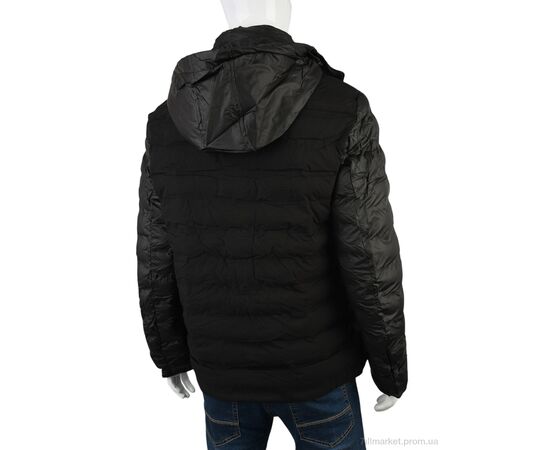Фотография Куртка мужская Весна/осень 4614-5826 black (5 шт. р.сетка 48-56) "Мир" недорого оптом от прямого поставщика, изображение 2