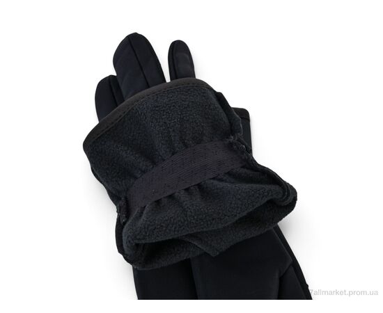 Фотография Перчатки для детей Зима 2600-3 black (12 шт. р.сетка S-L) "KUINH" недорого оптом от прямого поставщика, изображение 2