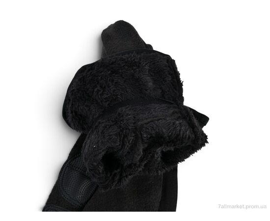 Фотография Перчатки мужские Зима 2500-1 black (12 шт. р.сетка 11-13) "KUINH" недорого оптом от прямого поставщика, изображение 2