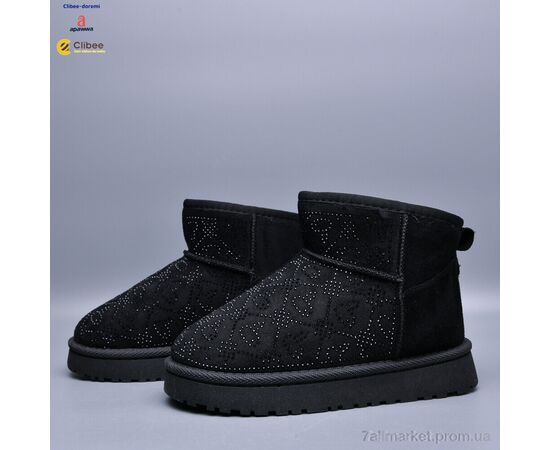 Уггі дитячі утеплені Зима C988 black (8 пар р.31-36) "Clibee-Doremi" недорого оптом від прямого постачальника, зображення 2