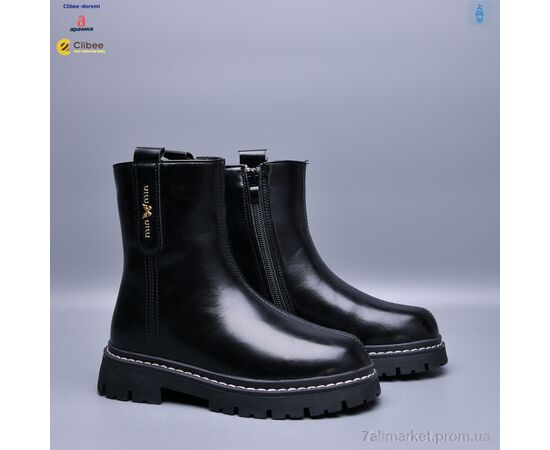 Черевики дитячі зручні Зима C933 black (8 пар р.31-36) "Clibee-Doremi" недорого оптом від прямого постачальника, зображення 2