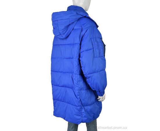 Куртка жіноча Зима 612A (12060) blue (4 шт. р.сіткаL-3XL) "Obuvok" недорого оптом від прямого постачальника, зображення 2