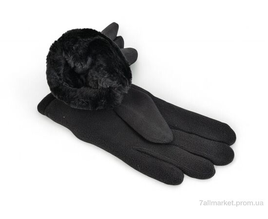 Фотография Перчатки мужские Зима 266-3 black (10 шт. р.сетка 11-14) "CAP" недорого оптом от прямого поставщика, изображение 2